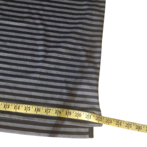 FootJoy Men's Golf Gray/Black/Pink Striped Polo Shirt Size Medium! - Picture 16 of 16